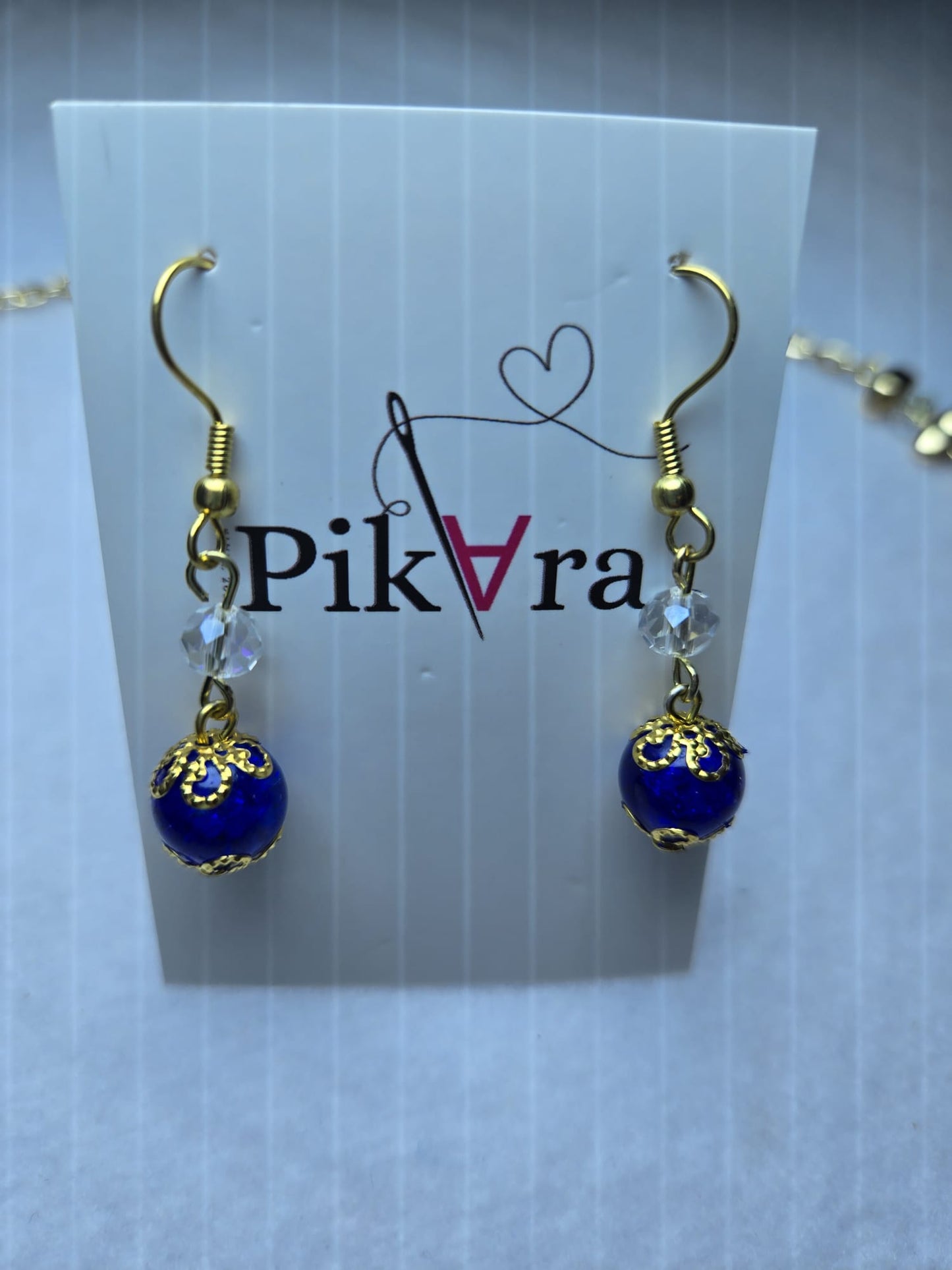 Collar de Orquídea: Azul