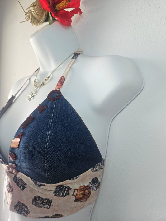 Camisa: Top Mahón