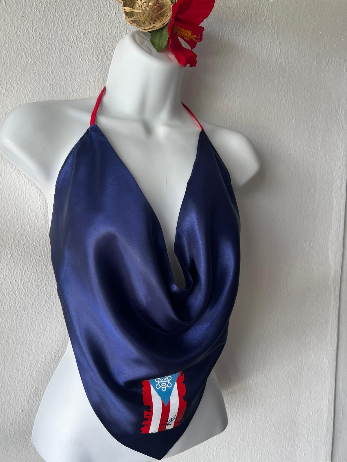 Camisa: Top Azul