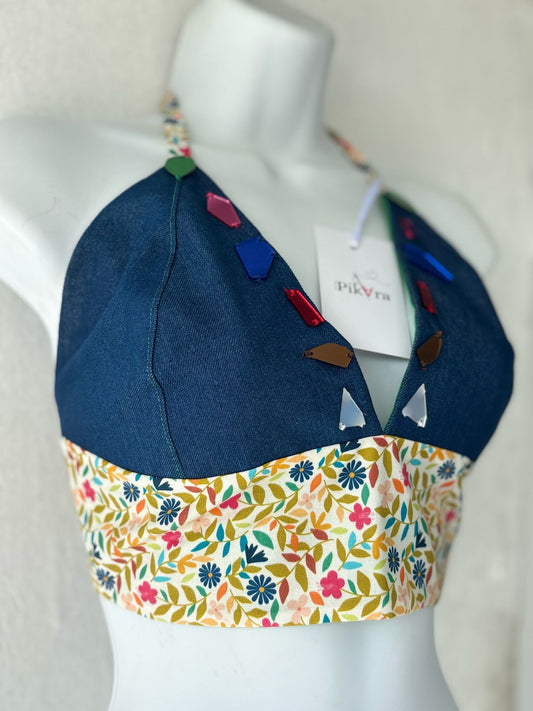 Camisa: Top Floral