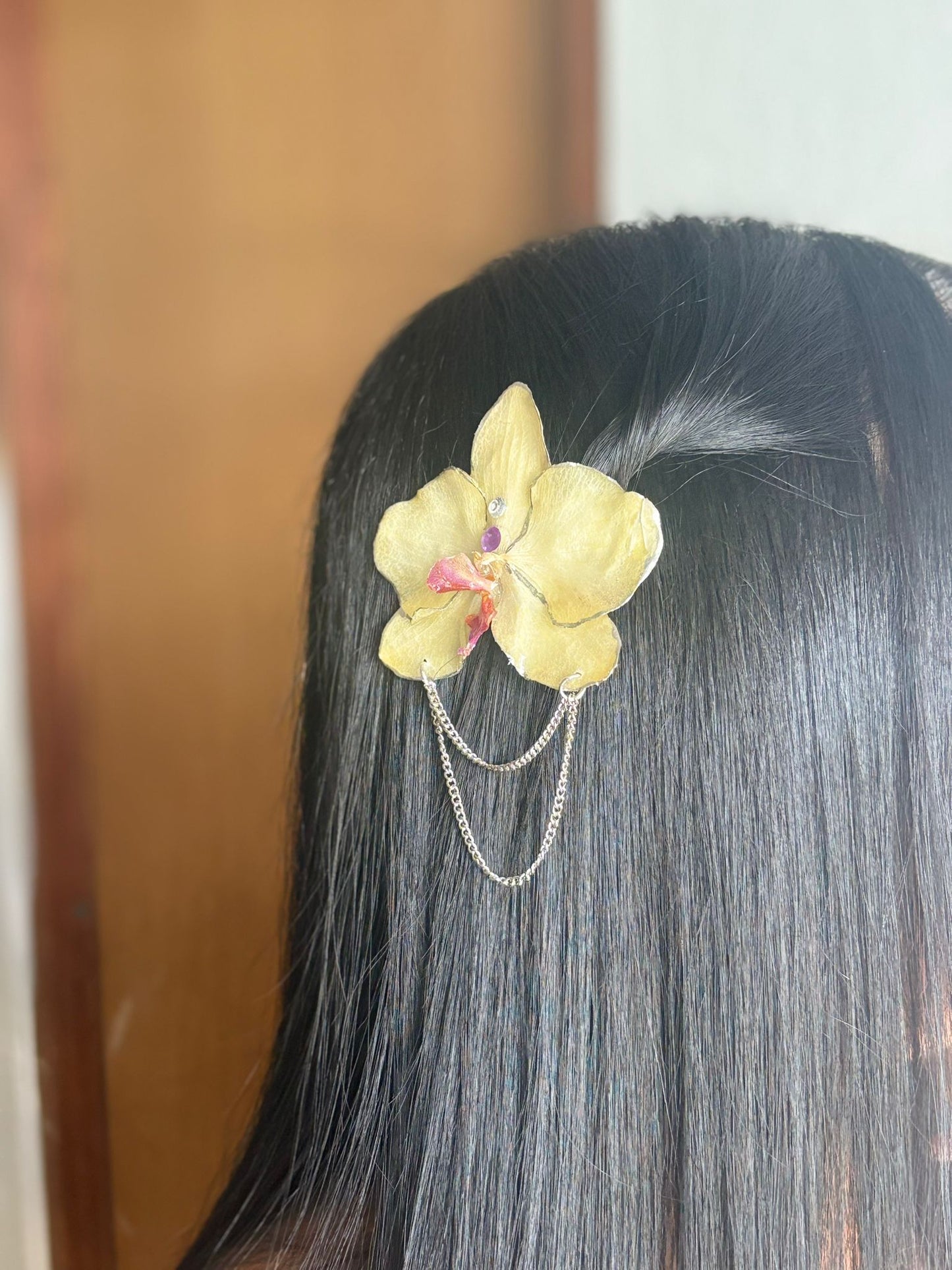 Evilla de Orquídea Natural: Crema