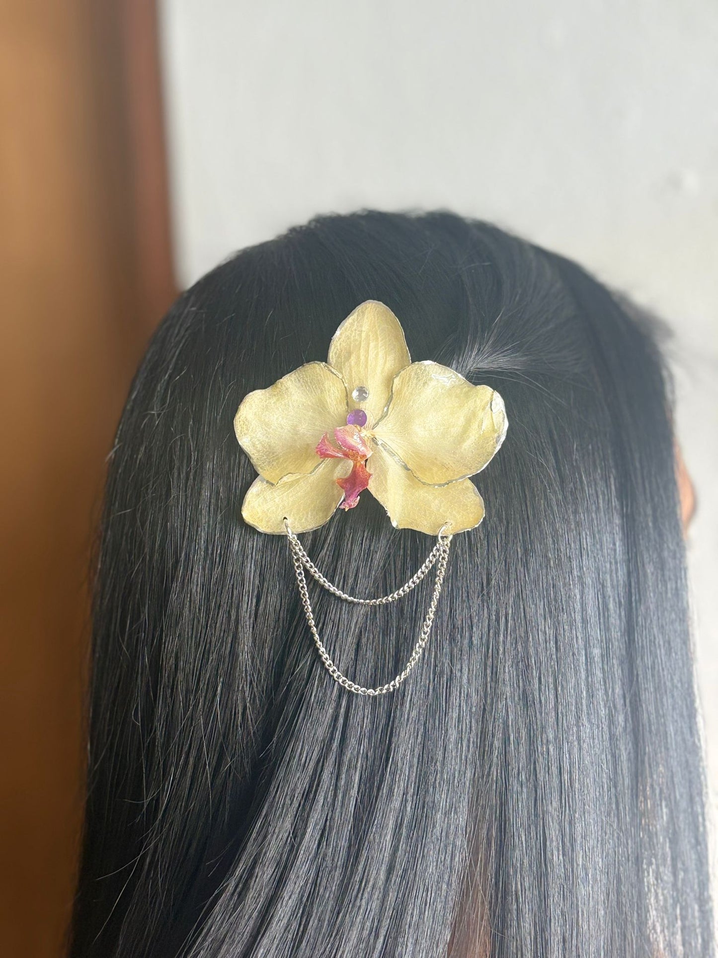 Evilla de Orquídea Natural: Crema