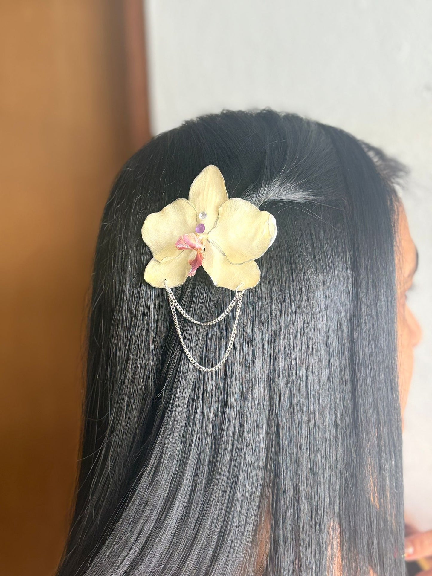 Evilla de Orquídea Natural: Crema