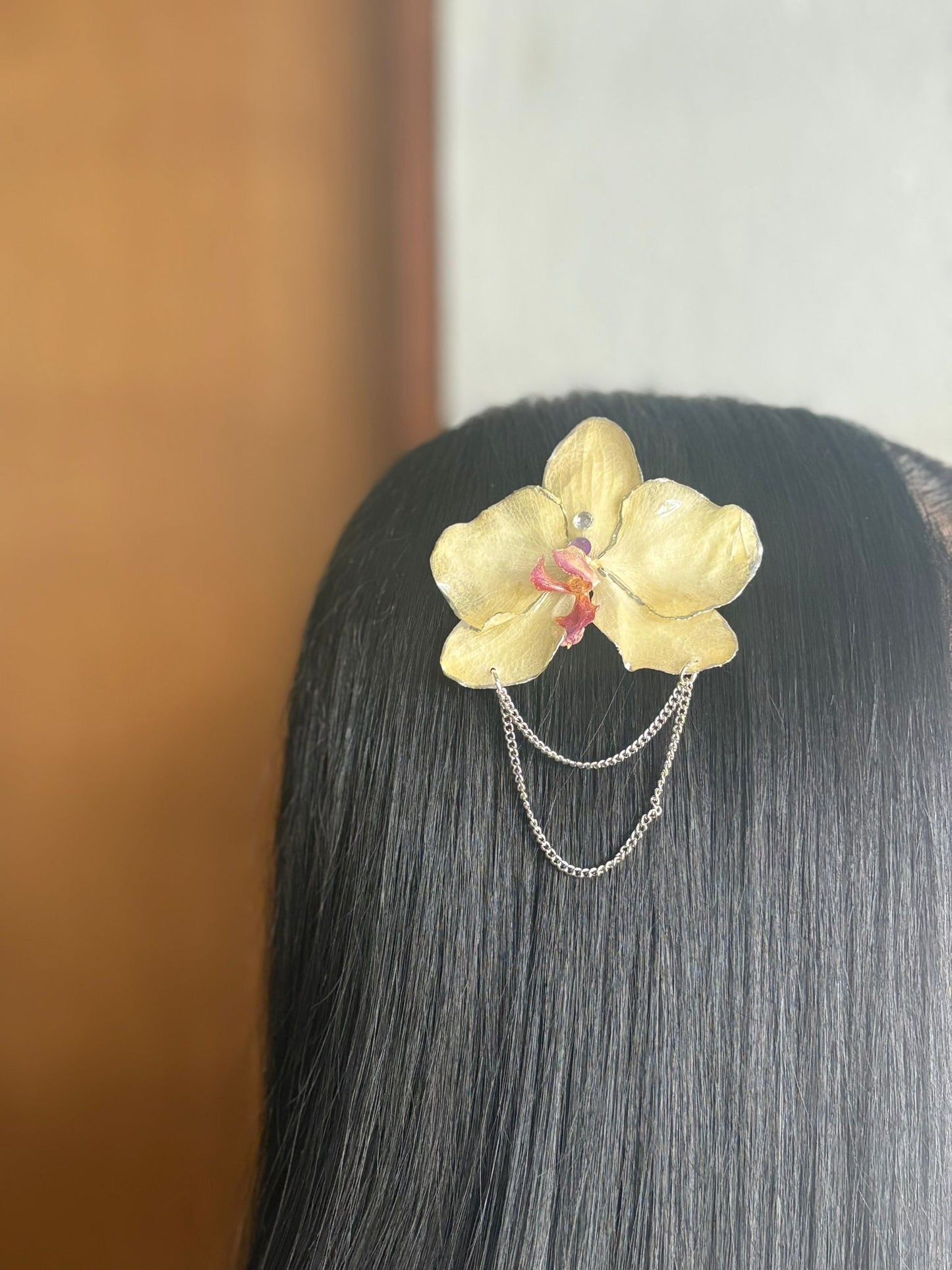 Evilla de Orquídea Natural: Crema