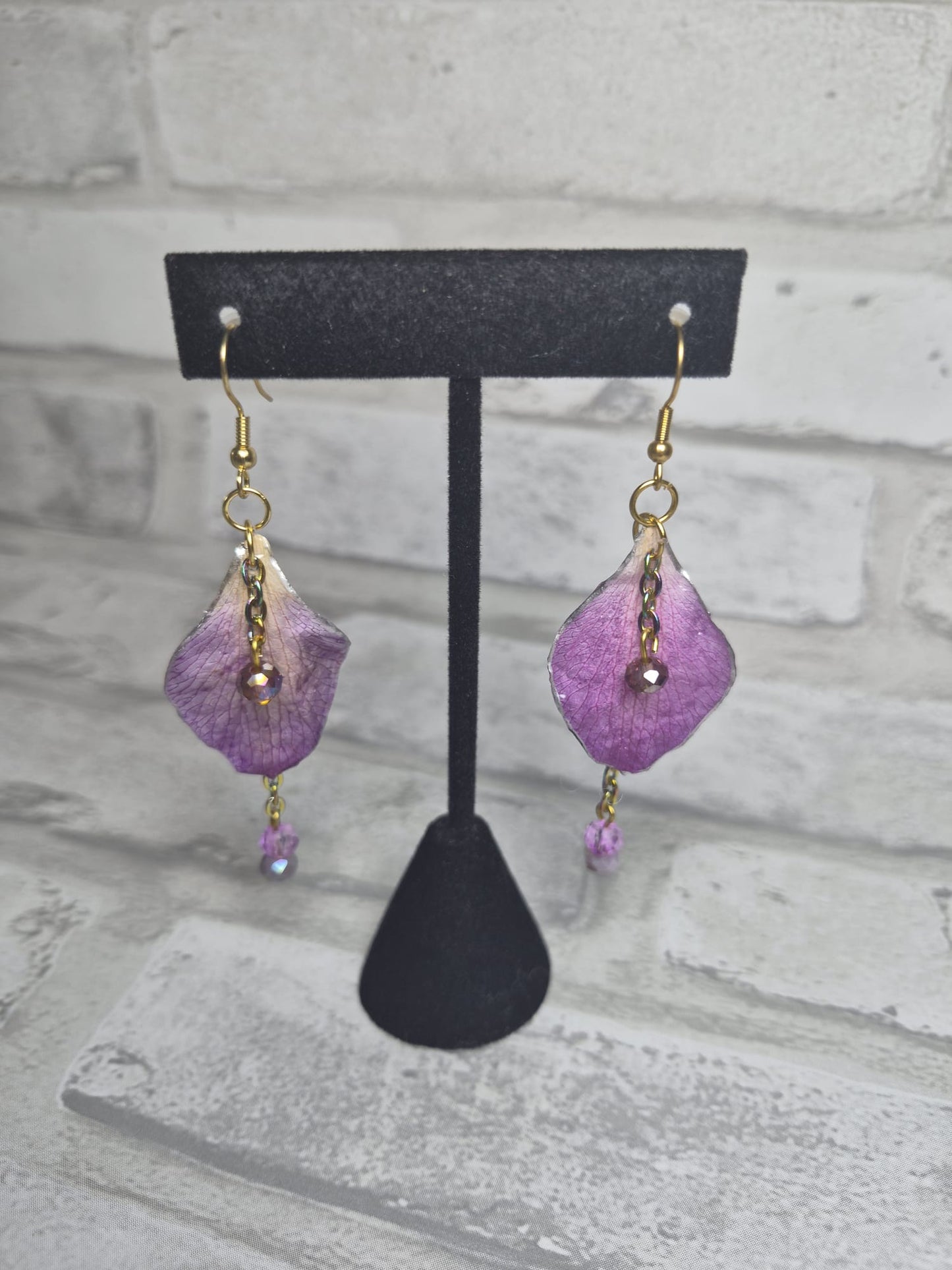 Pantalla y Collar de Orquideas