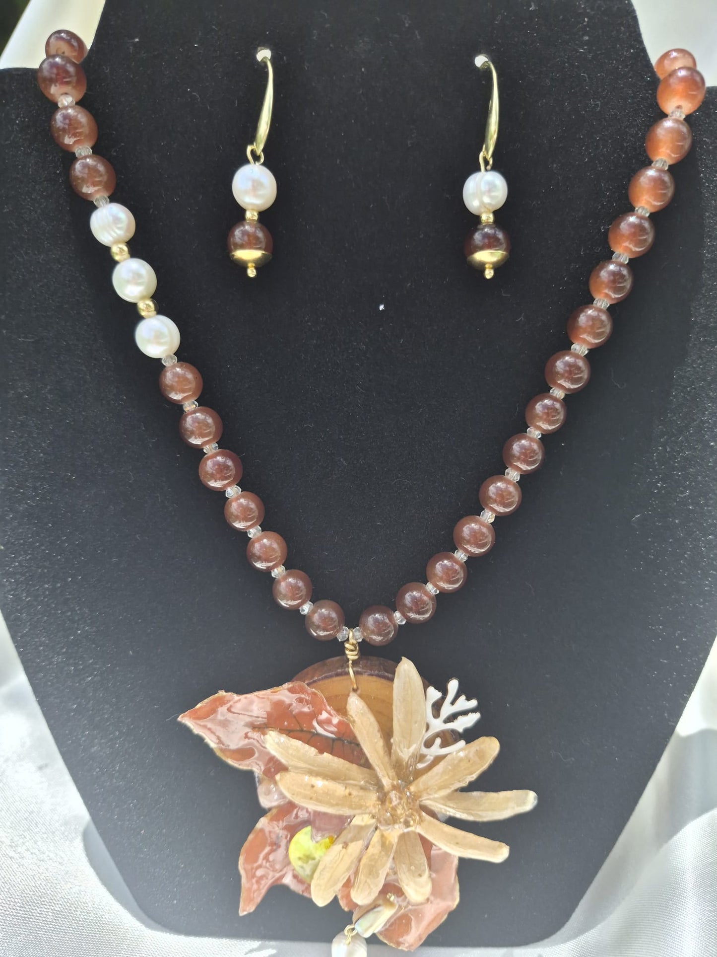 Collar: Dije Flor de Estrella