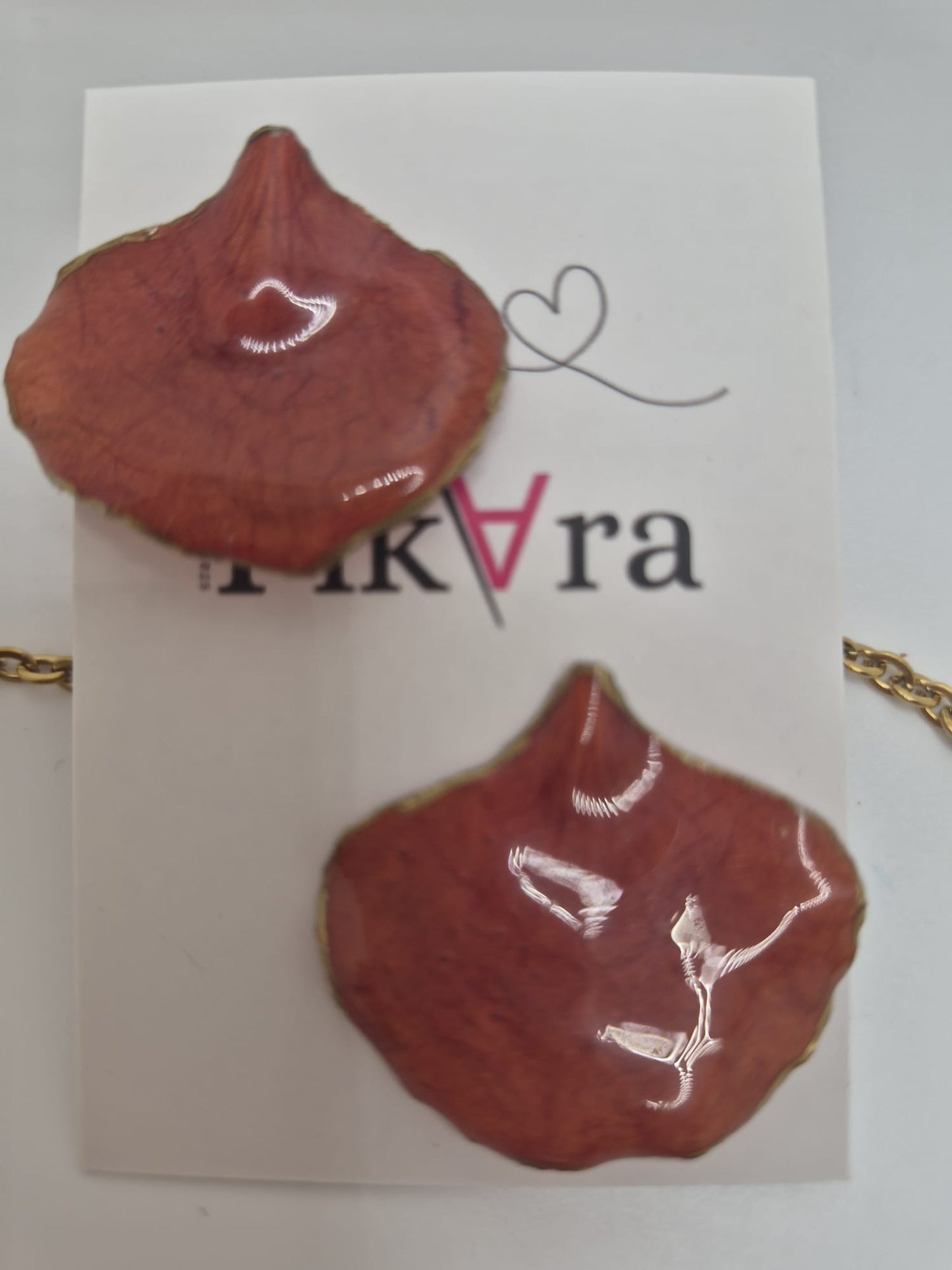 Collar Flamboyán: Roja y Amarilla