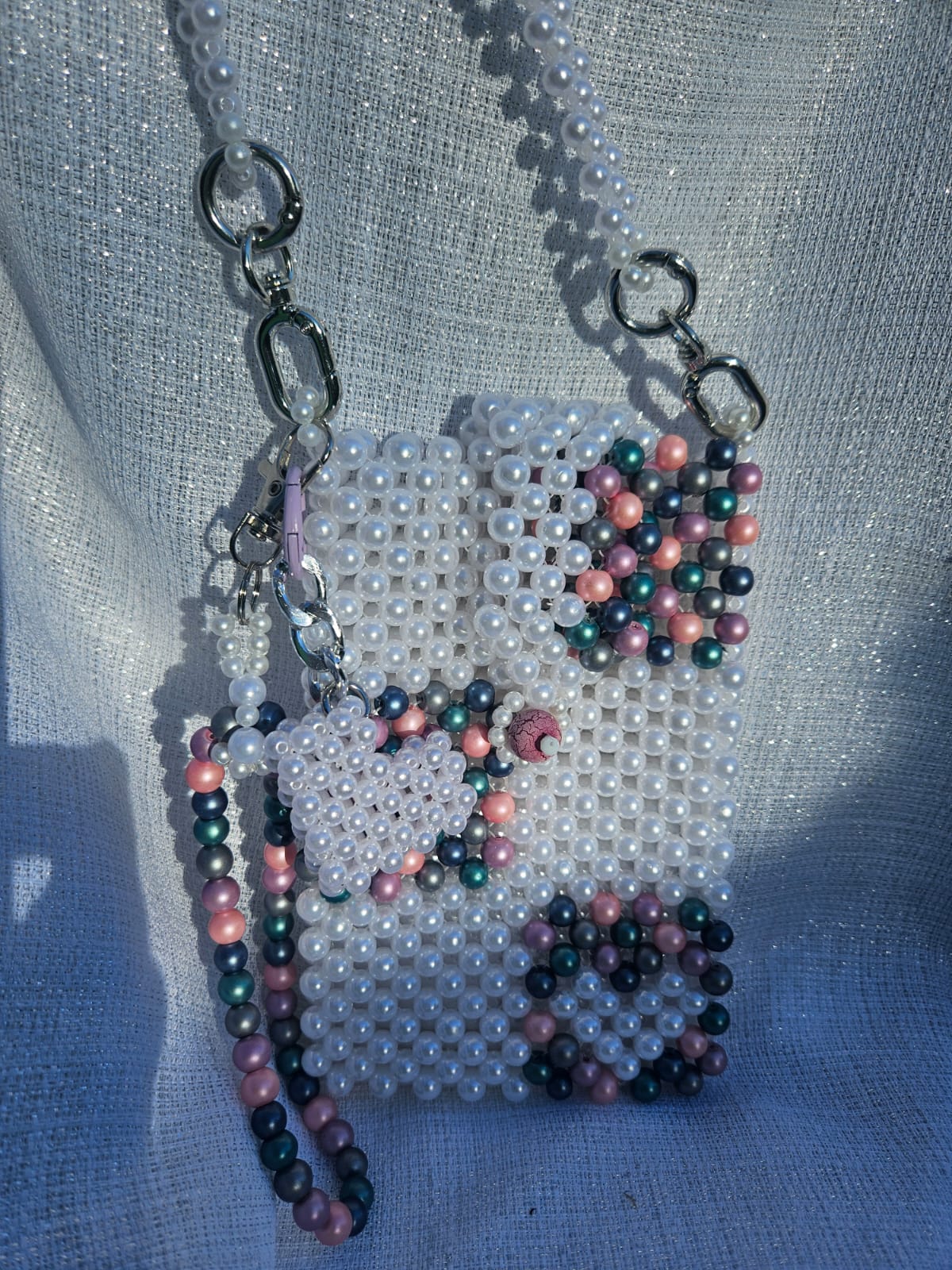 Cartera en Perlas: Cuadros