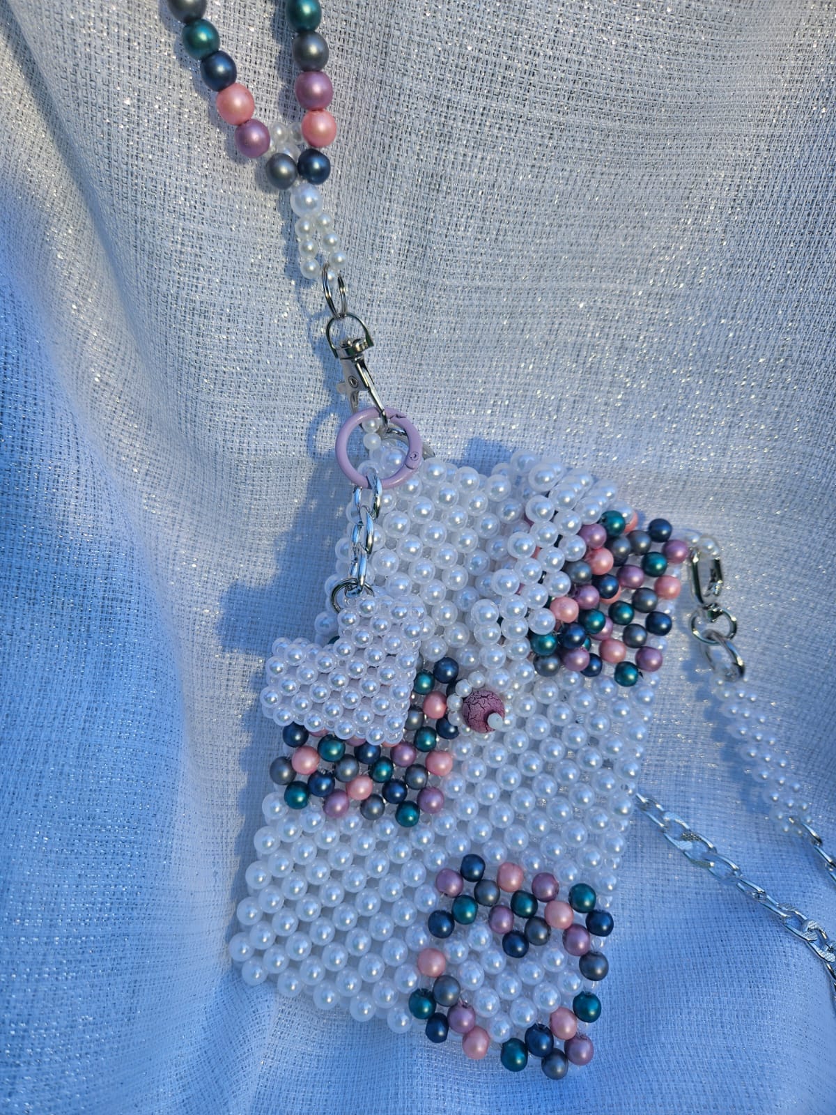 Cartera en Perlas: Cuadros